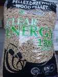 Pellet drzewny sosnowy Clear Energy certyfikat ENplus DINplus