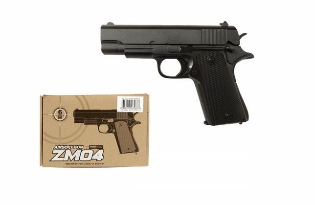 Игрушечный пистолет CYMA ZM04 , пульки 6мм