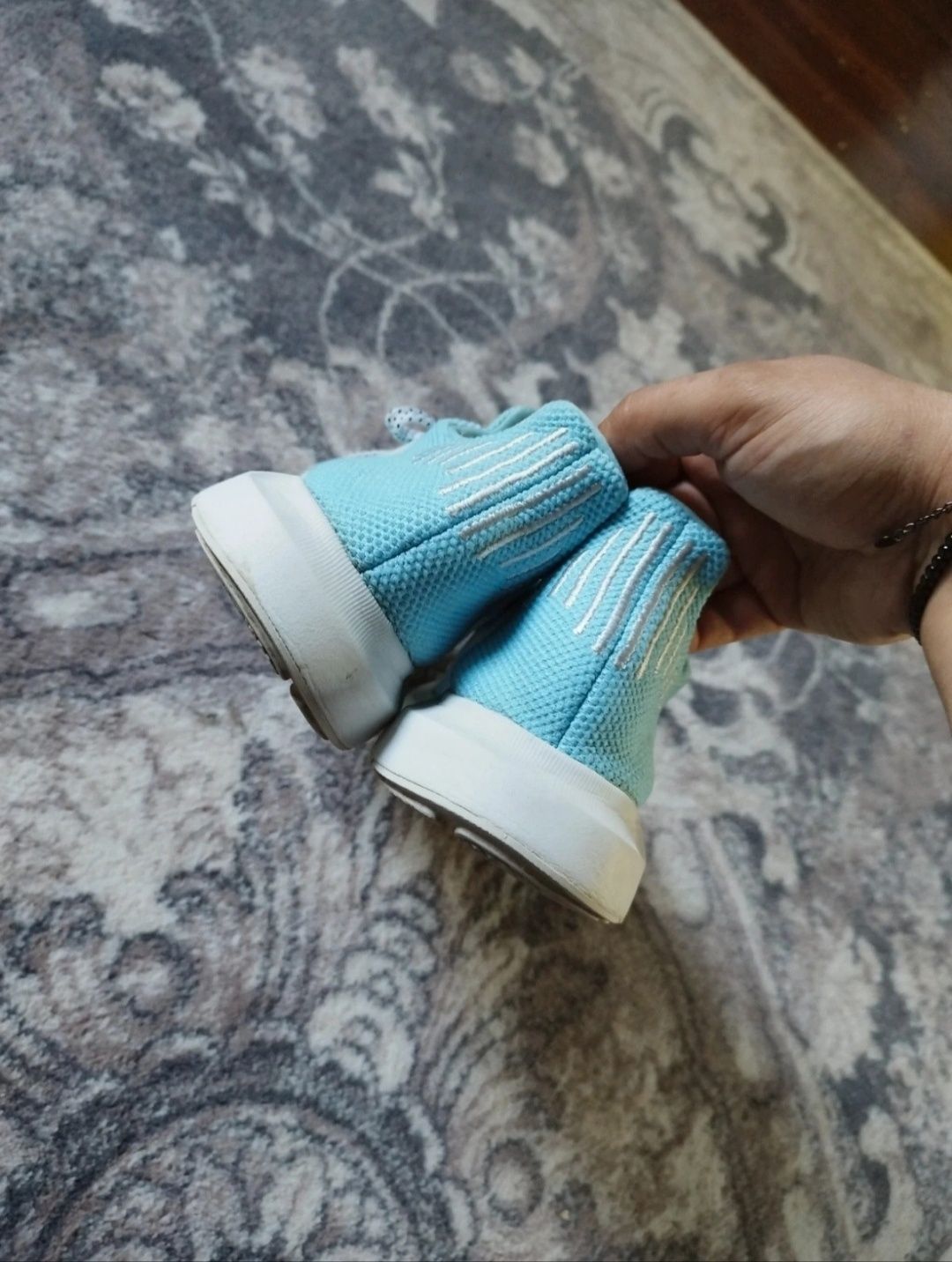 Adidas Mi Swift Run  lekkie buty do biegania jasnoniebieskie