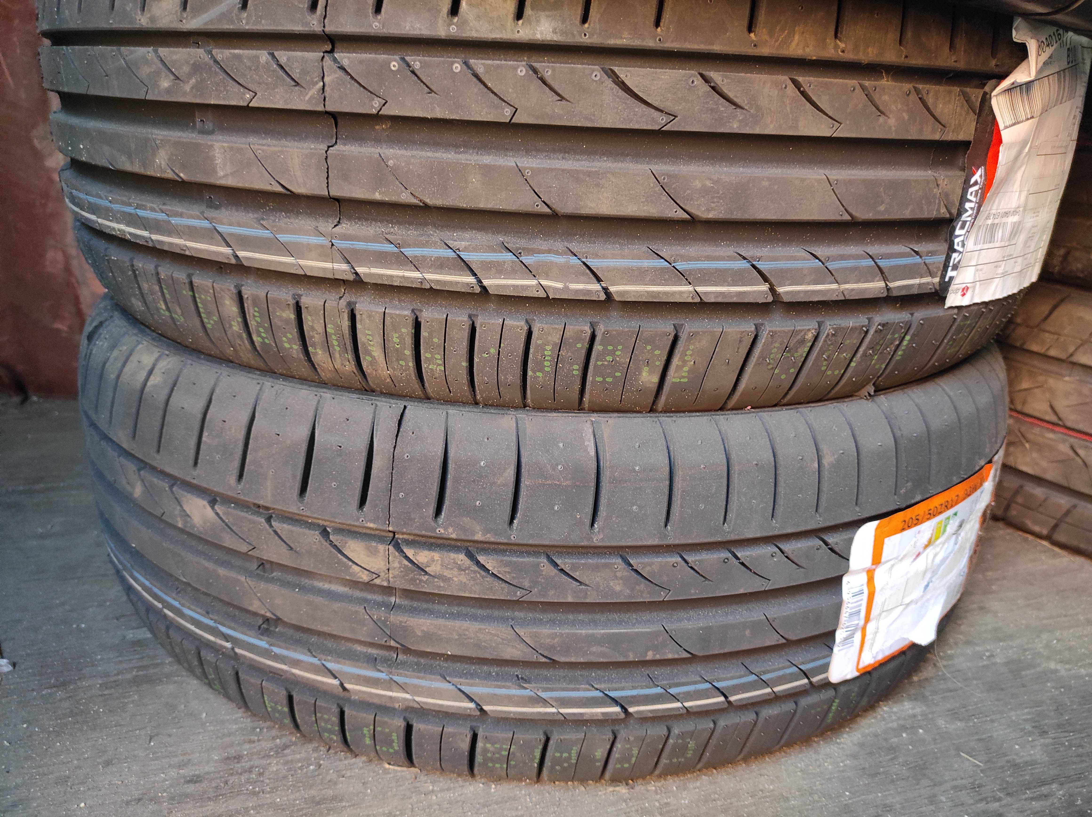 NOWE letnie 2szt 205/50 R17 Tracmax TX3