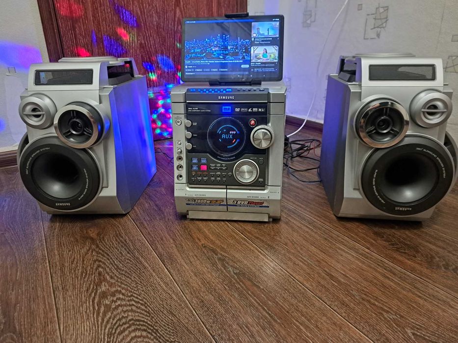 Музыкальный центр Samsung MAX-KJ740 (3 полосы) - 400 Ватт+видео раб