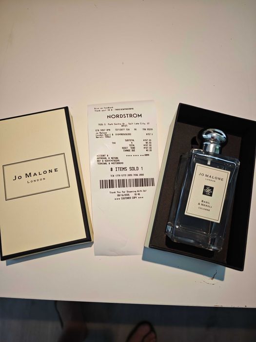 Perfume Jo Malone London Basil & Neroli 100ml – Original