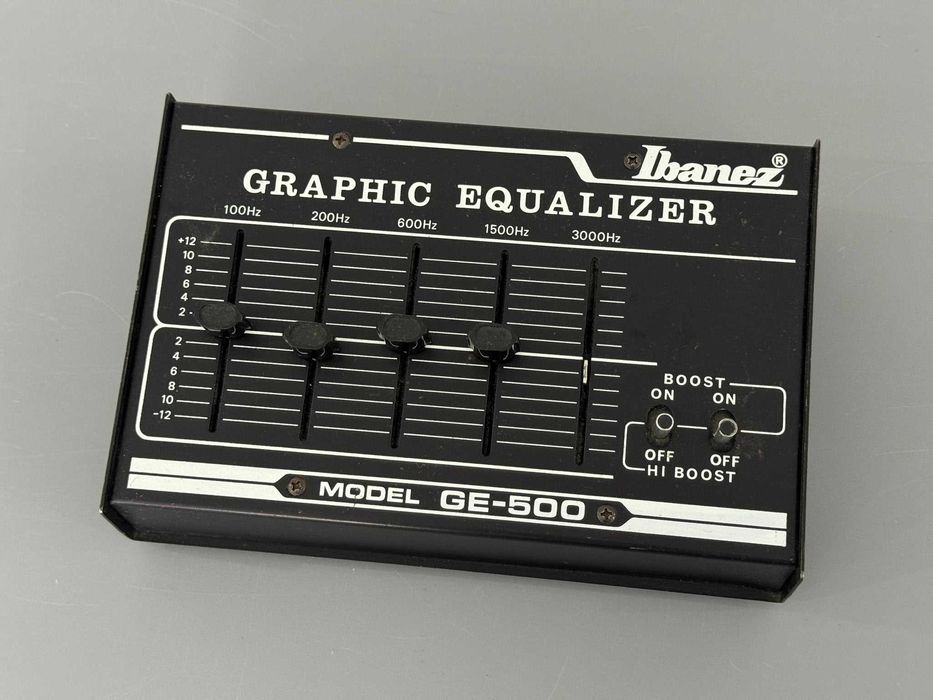 Vintage Korektor Graphic Equalizer gitarowy Ibanez Unikat 1976'