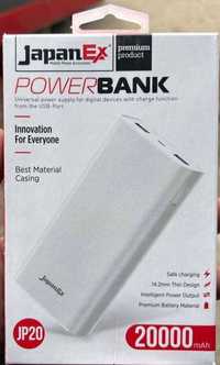 Power bank зарядний пристрій  JapanEx 20 000 mah павер банк