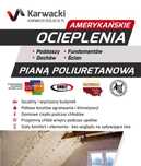 Ocieplanie pianą Amerykańskie izolacje natryskowe pianka pur Lubin