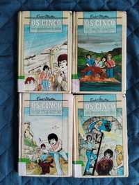 4 livros aventuras dos cinco - 1992
