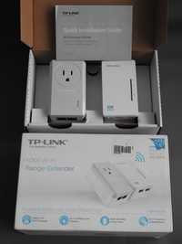 Powerline адаптер TP-LINK N300 WI-FI 2 шт 500 Мбит/с из США в коробке