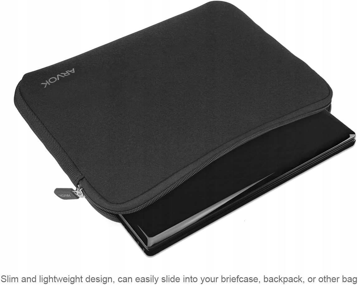 uszkodzony pokrowiec / etui na laptopa arvok 12 cali czarny opis