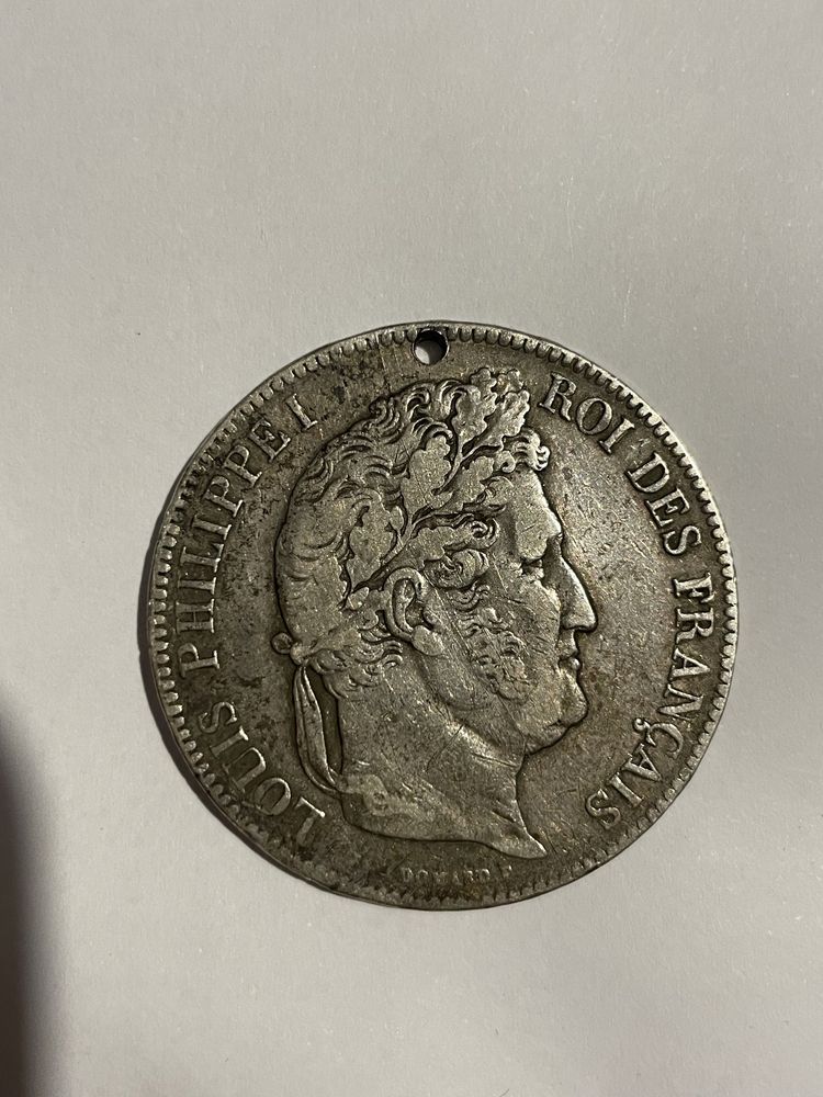 5 franków 1839 z Dziurką