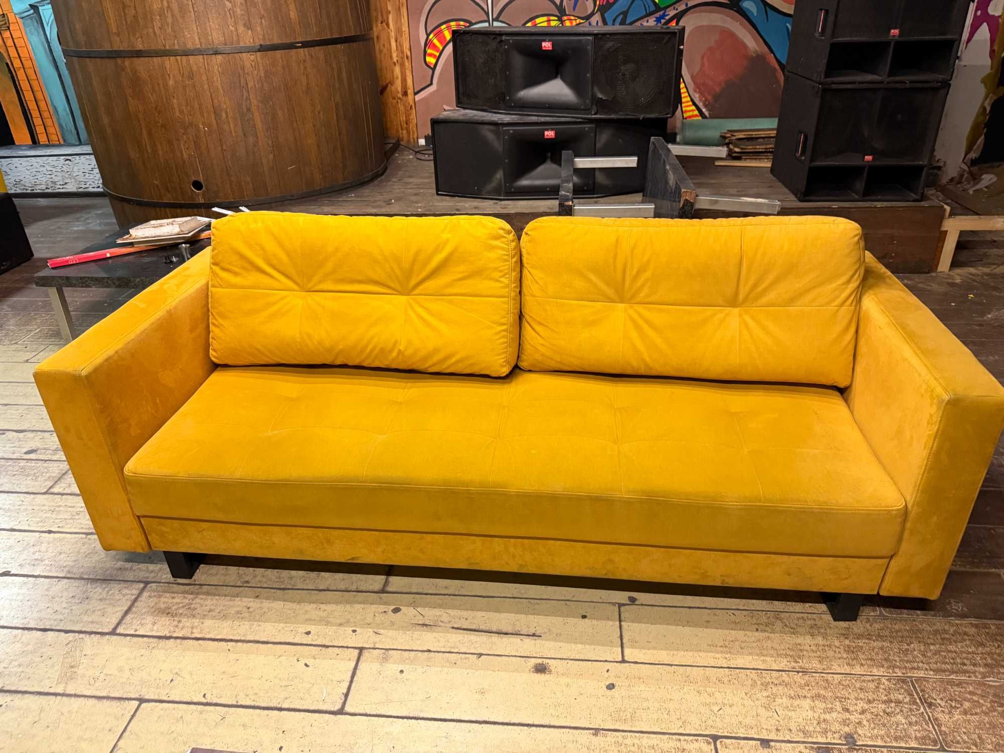 Kanapa sofa z funkcją spania - WELUR zmywalny, DUŻE ŁÓŻKO - Białystok