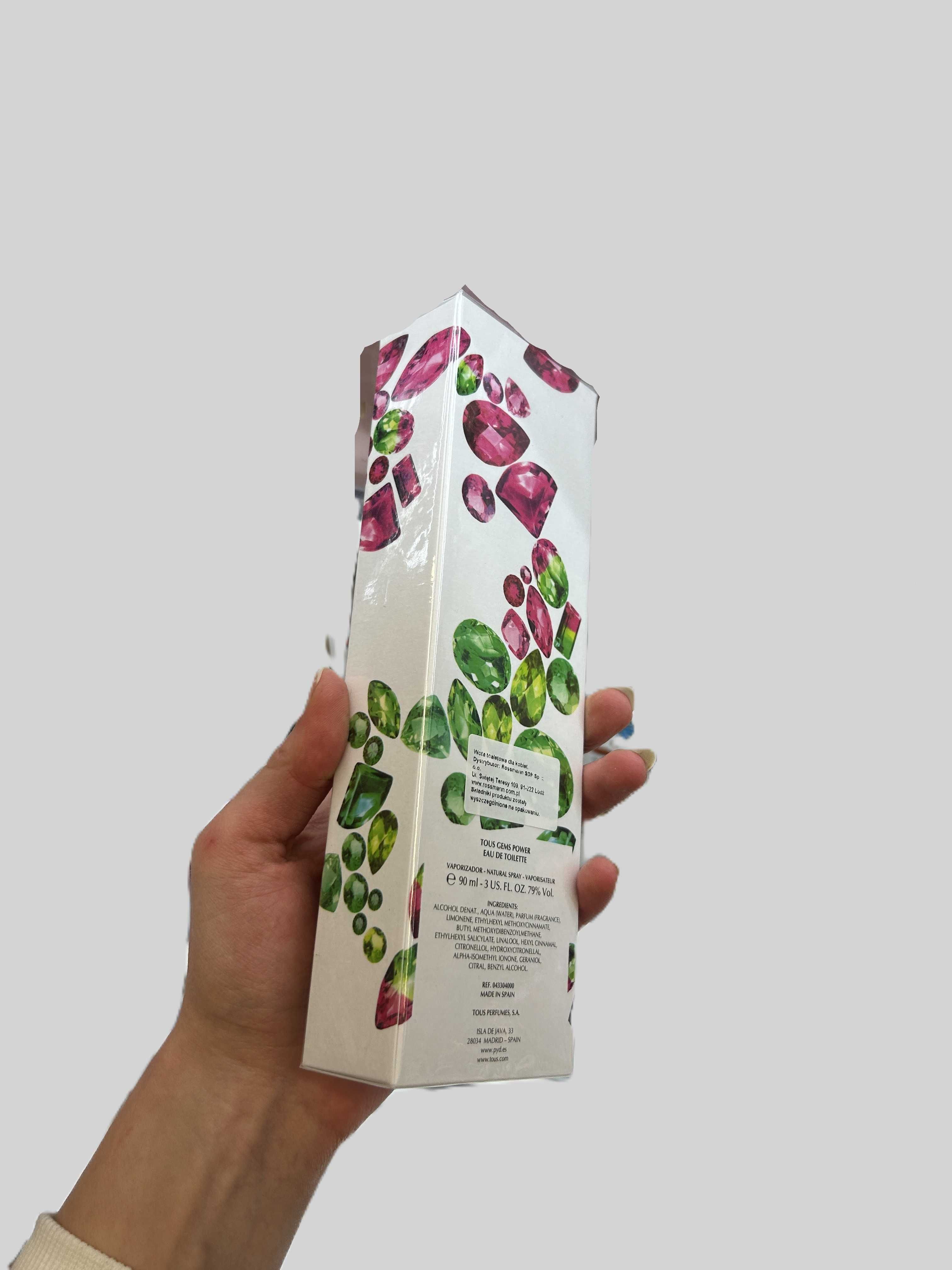 Nowy zapach TOUS Gems Power Woda toaletowa dla kobiet 90 ml