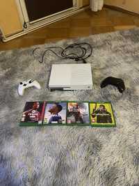 Xbox one s 500gb 2 pady 4 gry
