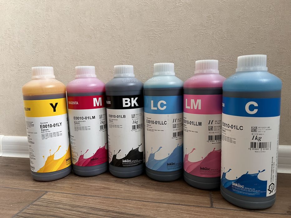 Продаю чорнило Premium InkTec E0010 для принтерів Epson (всі кольори)