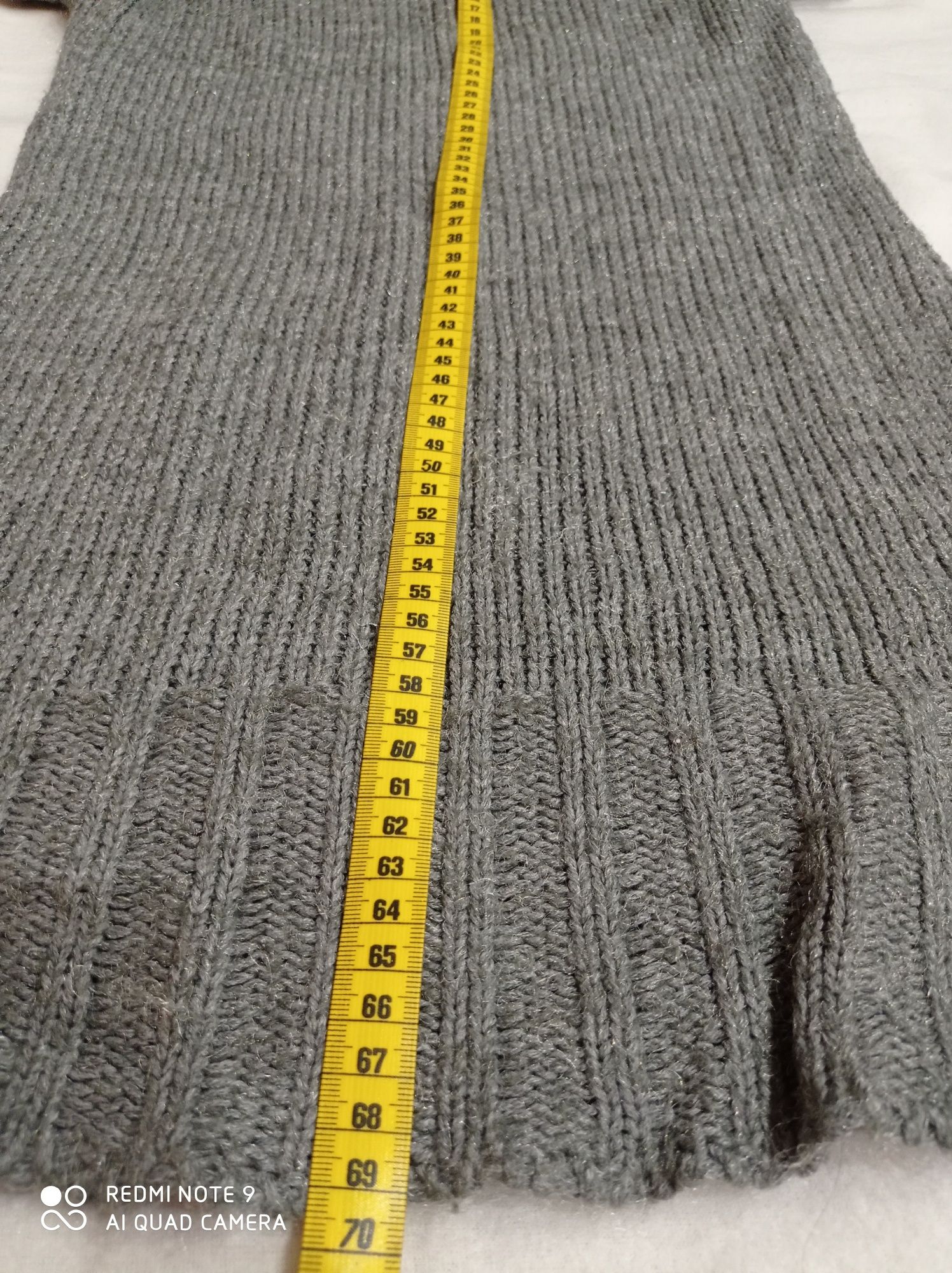 Sweter tunika szara rozmiar S /M 8
