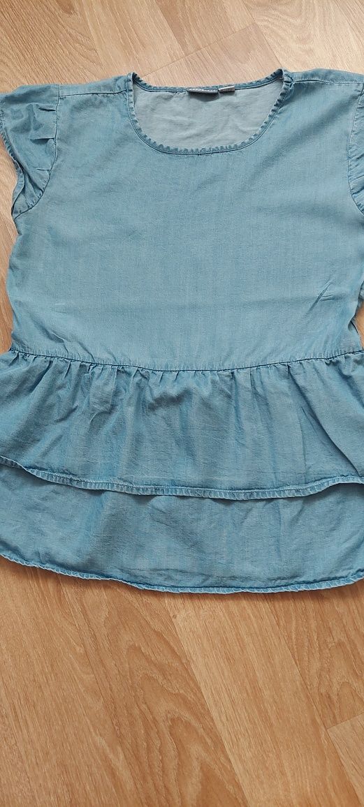 Bluzka, koszulka dziewczęca z lyocellu, a' la jeans pepperts! r. 152