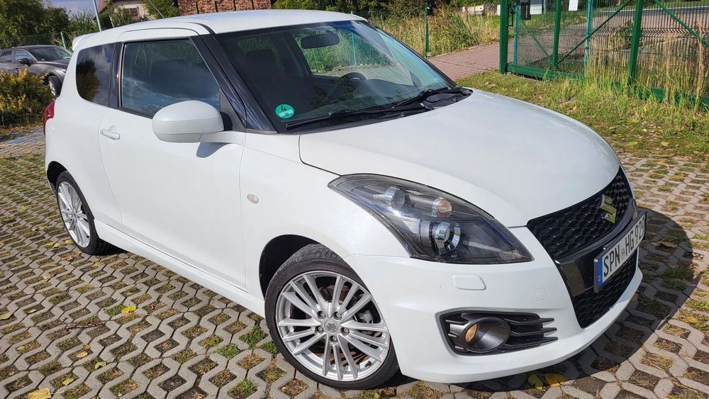 Suzuki Swift Bezwypadkowy Serwisowany Bixenon Biała Perła Klimatronik Sport