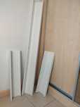 MOSSLANDA półki 3 sztuki IKEA 2 x 55 x 12 cm , 1 x 115 x 12 cm