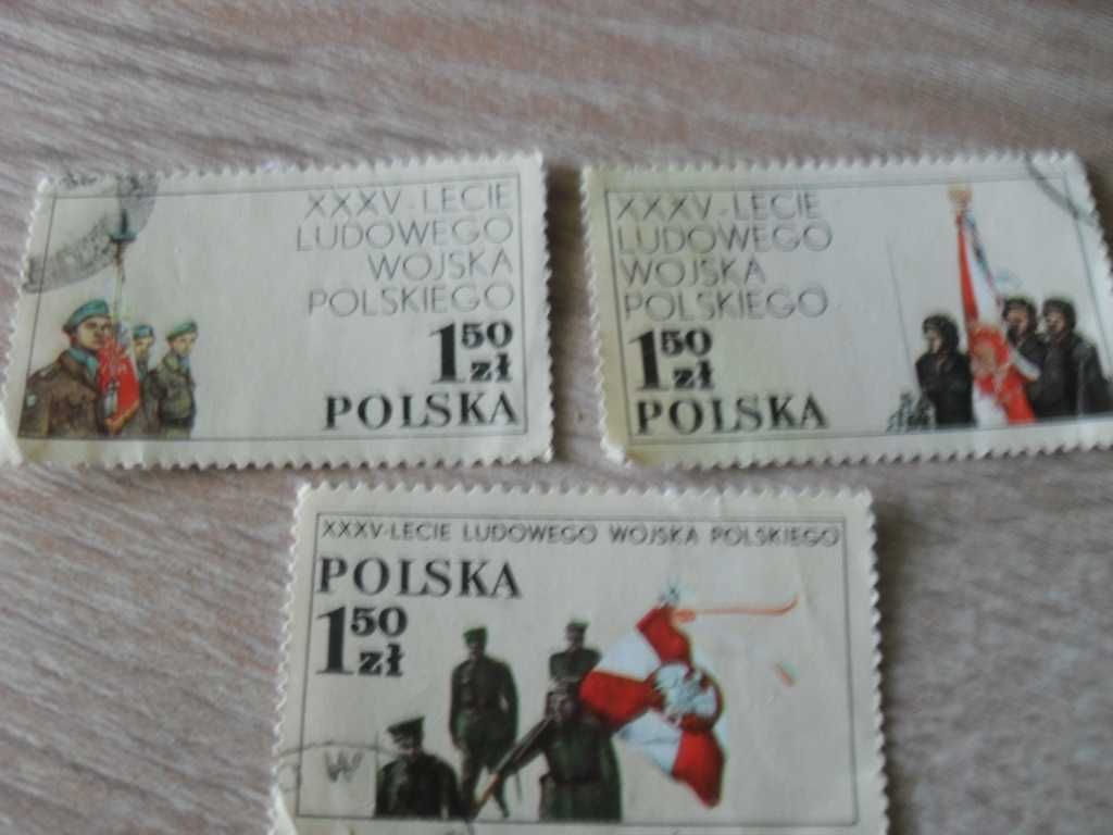 Znaczki pocztowe Polskie i ZSSR używane