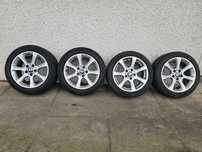 Jantes Originais BMW 17" c/ Pneus 205.50.17 + 225.50.17