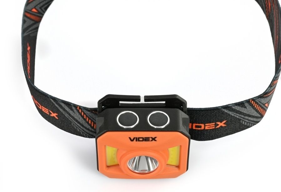Налобний світлодіодний ліхтарик VIDEX VLF-H085-OR 400Lm 5000K