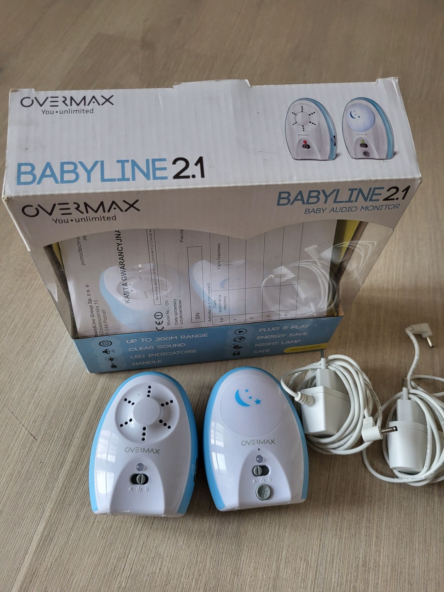 Niania elektroniczna Overmax Babyline 2.1 WYSYŁKA stan bdb