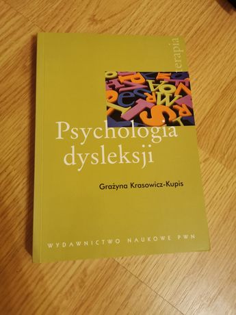 Psychologia dysleksji książka nowa