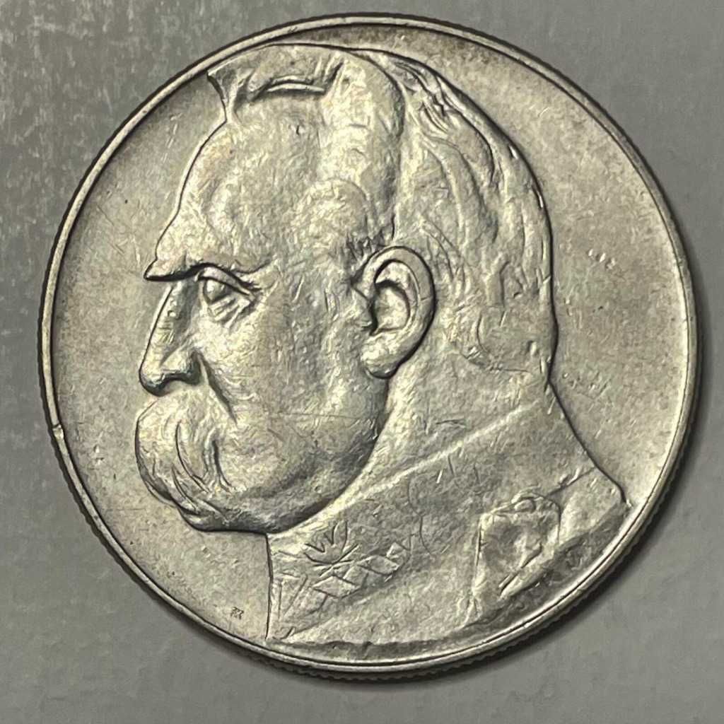 Moneta Polska 10 złotych 1935 Józef Piłsudski