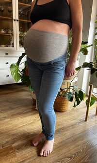 Spodnie jeansowe ciążowe skinny fit 38 Esmara