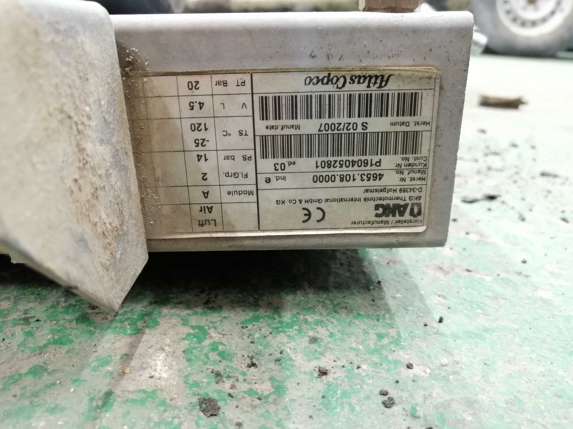 Atlas Copco osuszacz chłodnica końcowa odwadniacz XAHS XATS