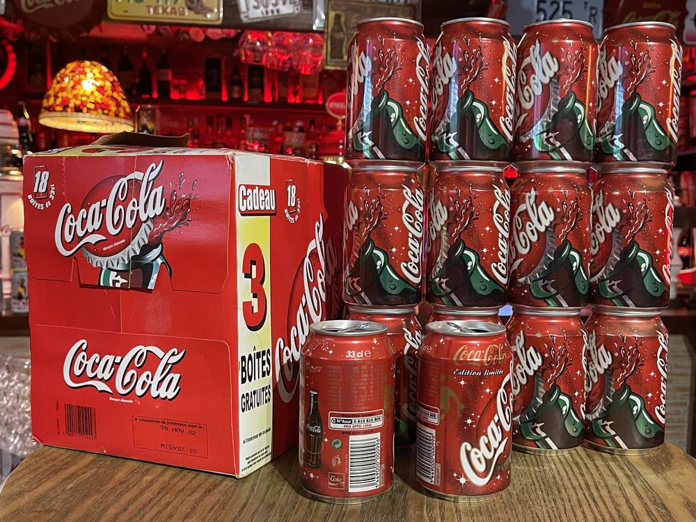 Coleções de latas coca-cola