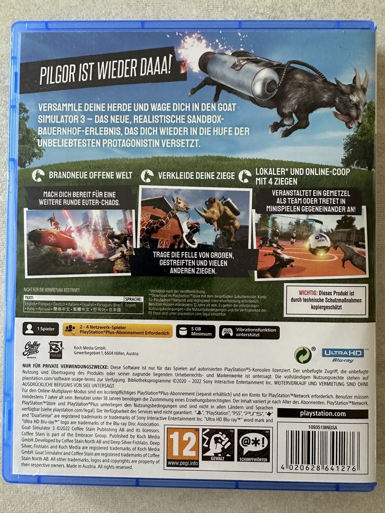 Goat Simulator 3 Playstation 5