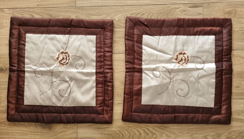 Narzuta na łóżko 220 x 200 cm + 2 x poszewka dekoracyjna na poduszki