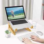 Th-some SR-Z-001 bambusowy Stolik pod laptopa 15'' biurko Dell Macbook