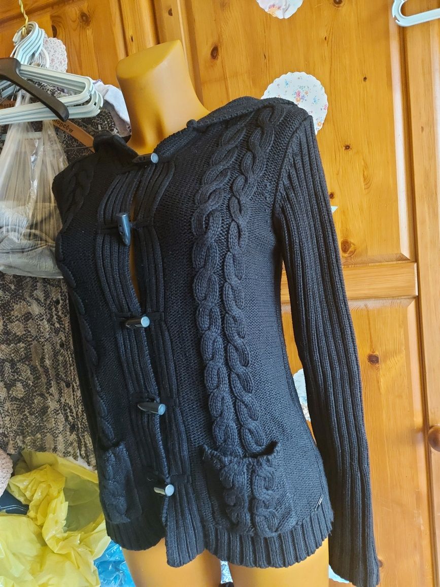 Sweter czarny damski rozmiar M firma NEXT