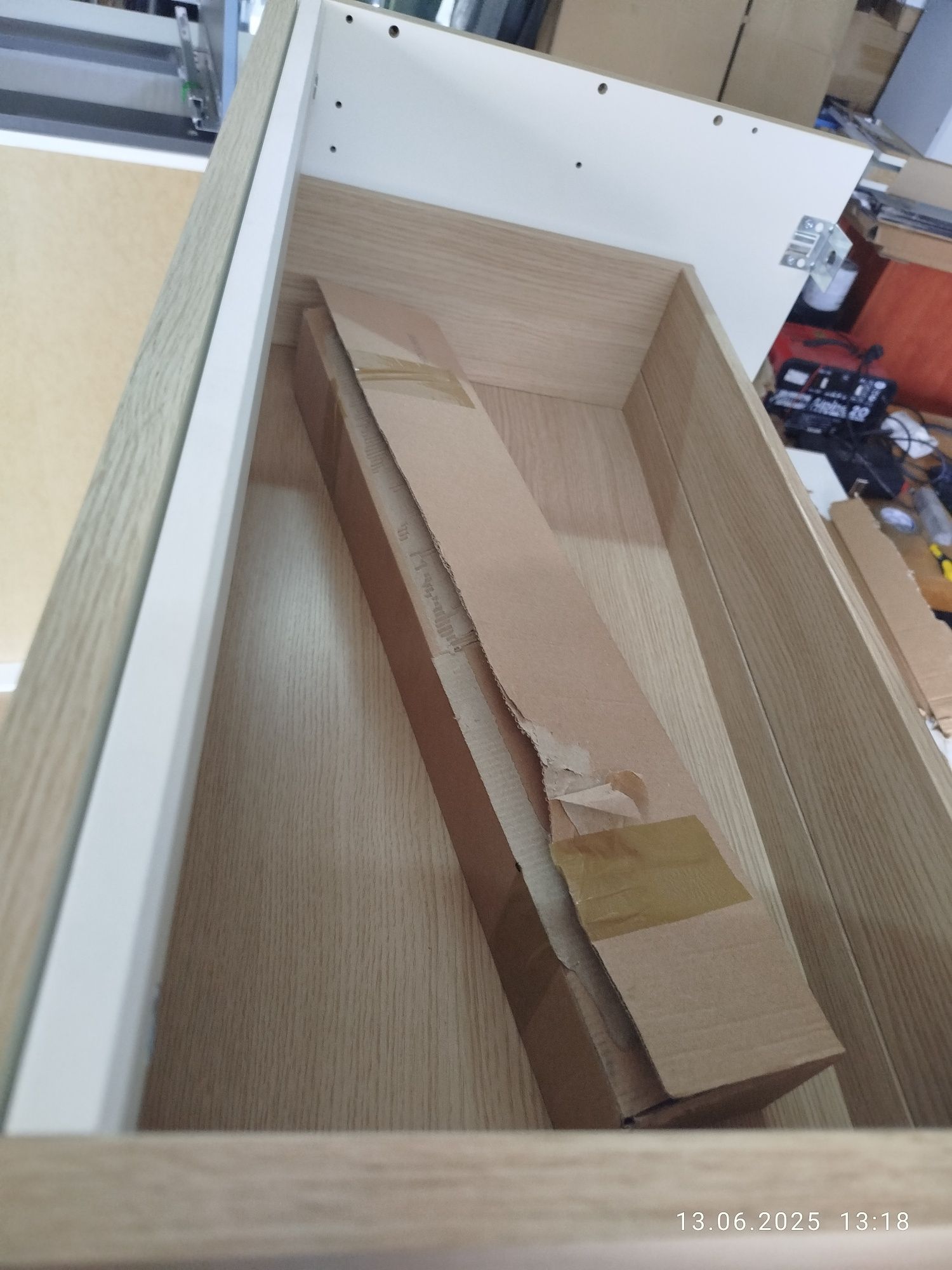 Szafka pod umywalkę 75 cm jasny dąb szafka łazienkowa