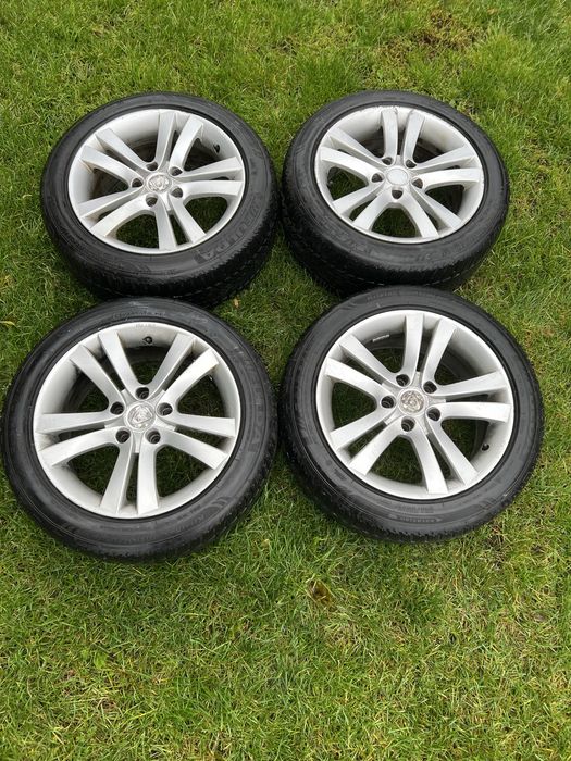 Koła aluminowe 17 5x120 BMW OPEL z oponami zimowymi fulda 225/50 r17