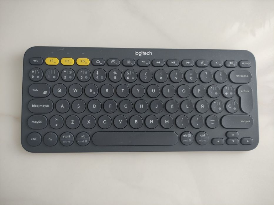 Teclado Logitech K380 Preto/Cinza