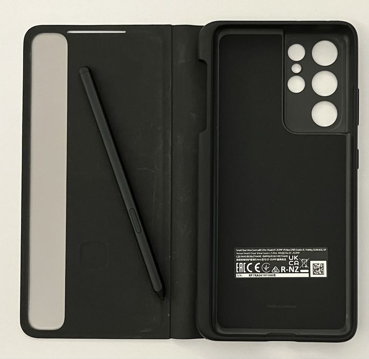 Capa Samsung S21 Ultra - Smart Clear View Cover + S pen