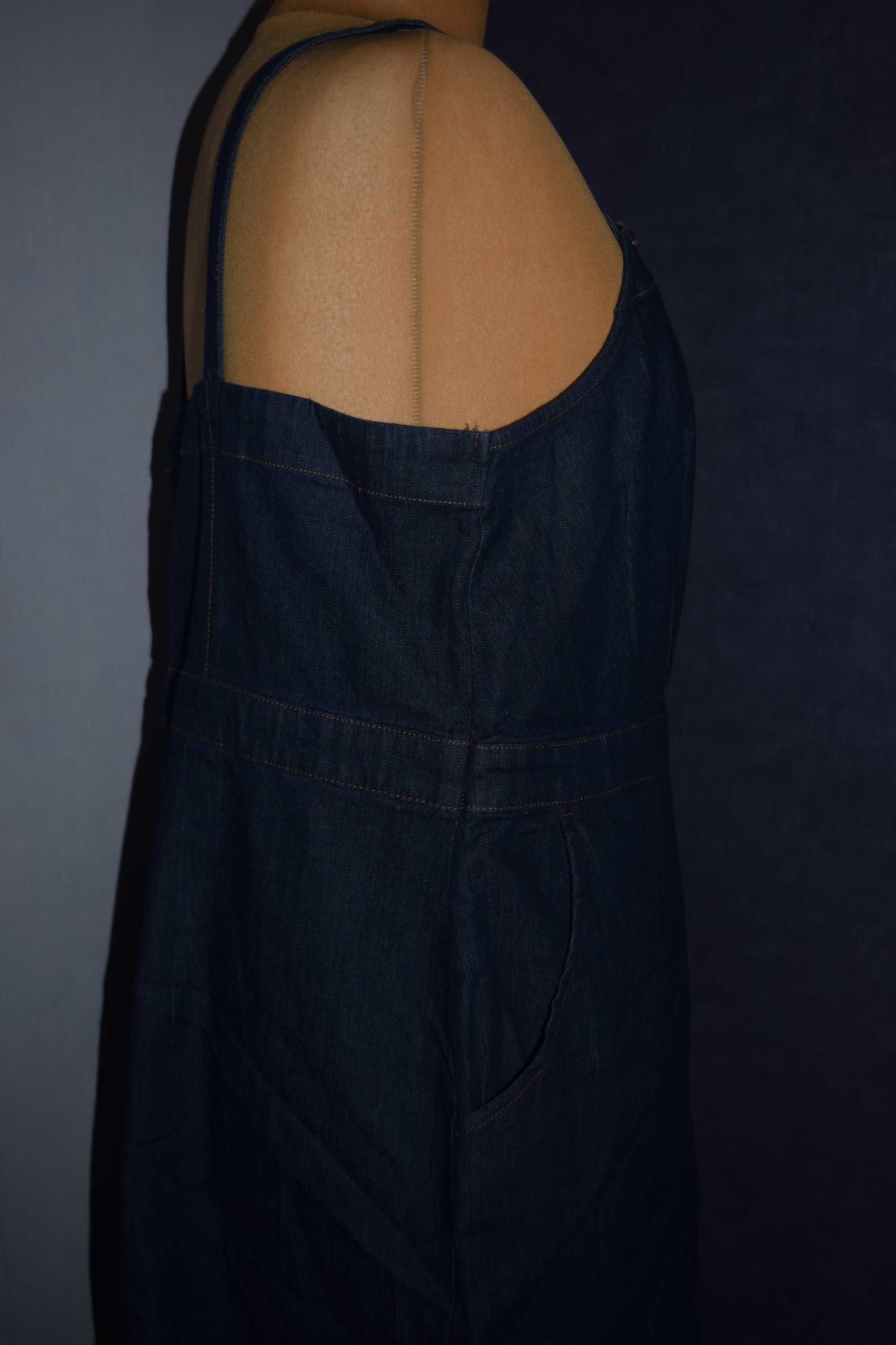 John Baner Sukienka jeans z kieszeniami_48