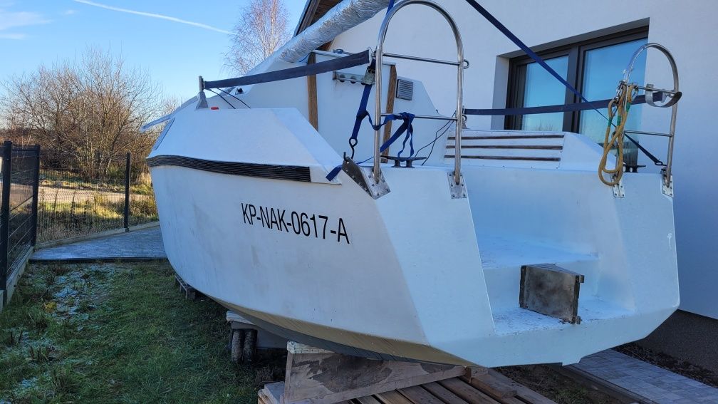Jacht żaglowy, łódka 6x2.5m