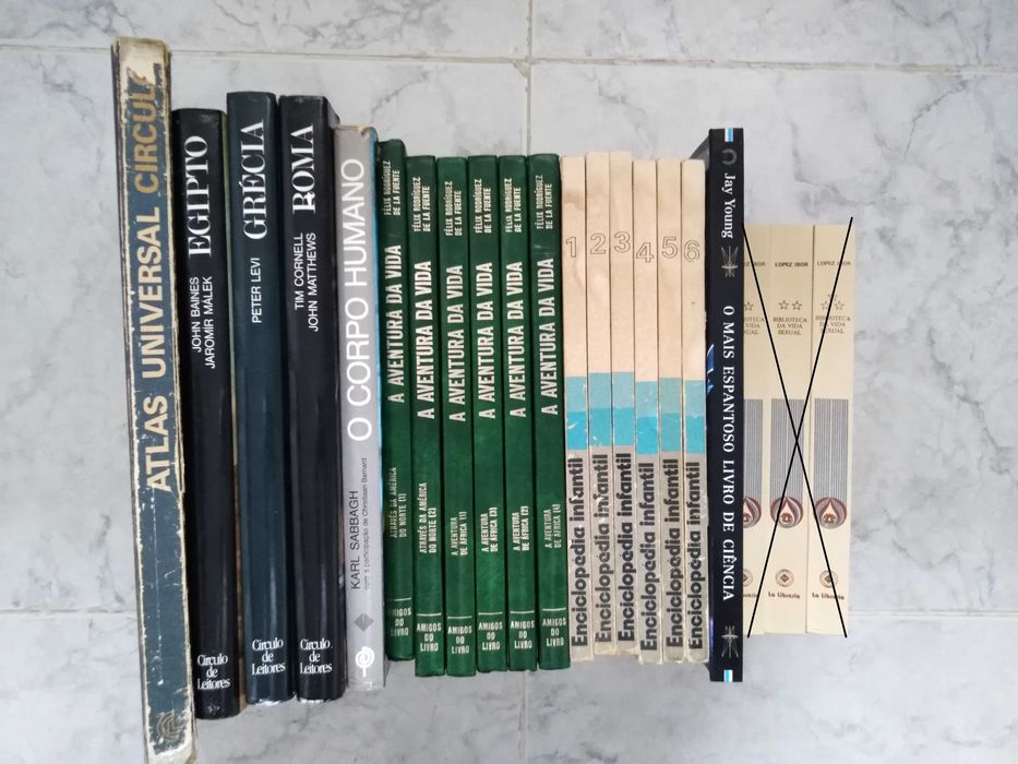 Livros e Enciclopédias Vários