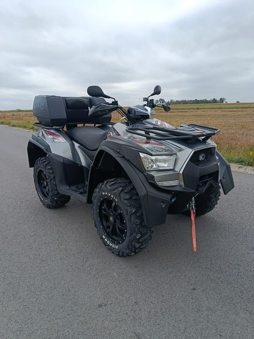Quad Kymco MXU 700 Wtrysk 4×4 blokada dokumenty trx grizzly kingquad