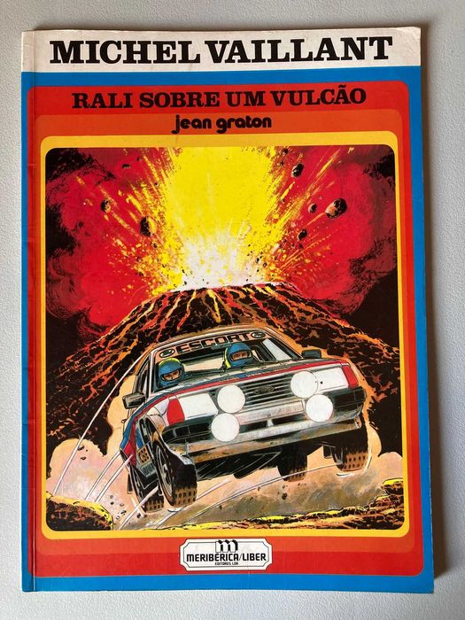 [BD] Michel Vaillant - Rali Sobre um Vulcão, de Jean Graton