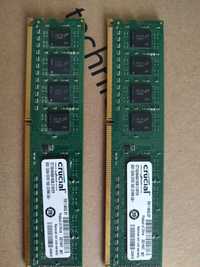 Pamięć 16 GB RAM DDR3 Crucial 2x 8 GB, 1600MHz, CL11 (CT102464BA160B)