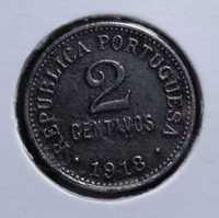 Moeda 2 Centavos 1918 Ferro