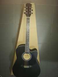 Guitarra western  preta