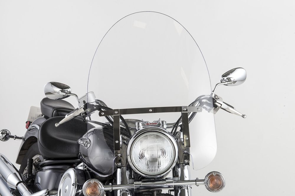 мотоциклетное ветровое стекло Slipstreamer SS-30-22 Clear/Chrome
