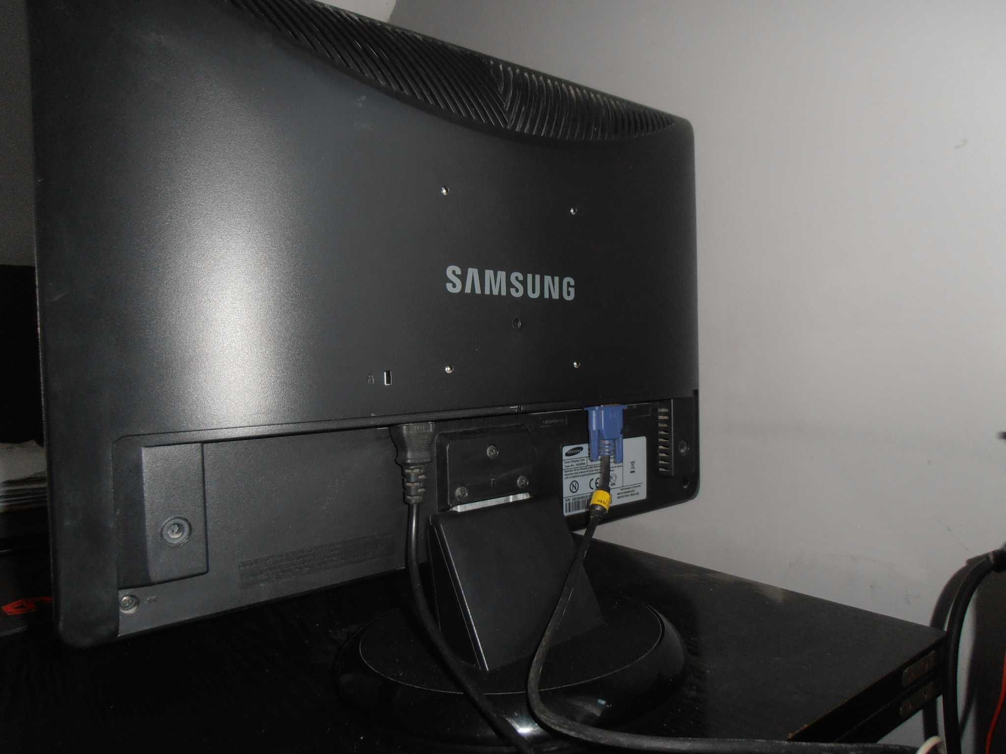 Monitor Samsung 206BW  20" 1680x1050 DVI/ D-SUB{VGA)- Czarny. Wysyłka!