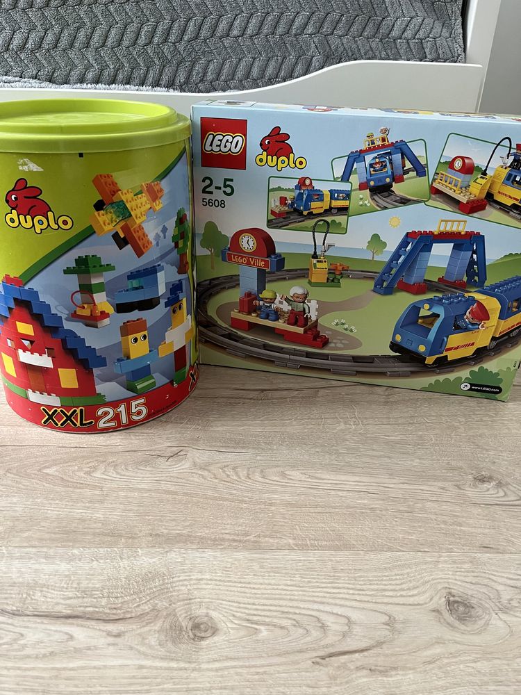 Lego duplo box XL 215 + zestaw 5608