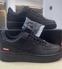 oryginalny Nike Air Force 1 Low Supreme Black Eu 41